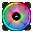 Corsair LL Series LL140 RGB, 140mm, 2er-Pack, LED-Steuerung