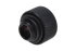Alphacool HT 13mm HardTube Anschraubtülle G1/4 - gerändelt - Deep Black