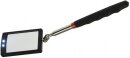 Teleskop Spiegel mit LED Beleuchtung Gesamtlänge 28-88cm, Spiegel 65x40mm