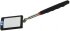 Teleskop Spiegel mit LED Beleuchtung Gesamtlänge 28-88cm, Spiegel 65x40mm