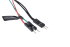 Alphacool Powerbutton/Taster Verbindungskabel - Schwarz 200cm