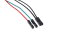Alphacool Powerbutton/Taster Verbindungskabel - Schwarz 200cm
