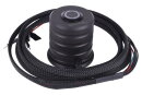 Alphacool Powerbutton mit Taster 19mm rot beleuchtet - Deep Black