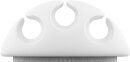 Goobay Kabel Management 3-Slots, weiß