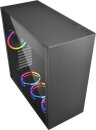 Sharkoon Pure Steel RGB, Glasfenster