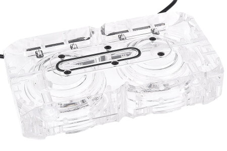 Alphacool Eisdecke D5 Dual Acryl Aufsatz