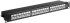 Goobay Patchpanel CAT 6a 19", 24 Port, schwarz