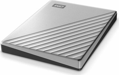 WD My Passport Ultra silber 1TB, USB-C 3.0