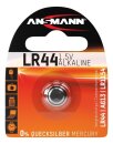 Ansmann LR44 Knopfzelle, Alkaline, 1,5V