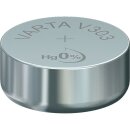 Varta V303 / SR44, Knopfzelle, Silberoxid, 1,55V
