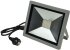 LED-Fluter SlimLine "CTF-SLT 50" silber 50W, 3200lm, 4000K, neutralweiß, IP44