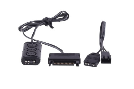 Alphacool Aurora Eiscontrol Addressable RGB Controller - Black