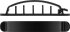 Goobay Kabel Management Clip Set, schwarz