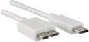 DINIC Kabel USB 3.1 Typ C St. > USB 3.0 micro B St. 1m