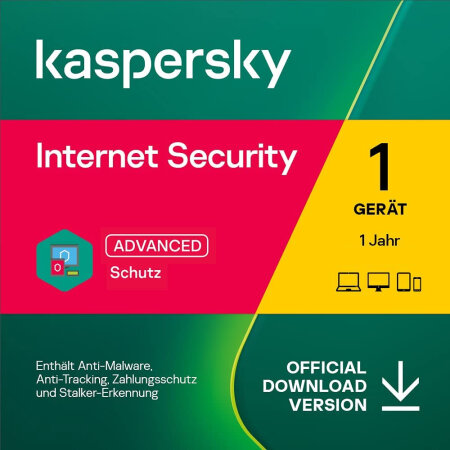 Kaspersky Internet Security (ESD) Upgrade 1PC/1J (DE)