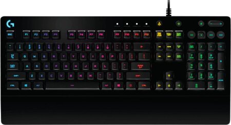 Logitech Prodigy G213, schwarz, LEDs RGB, USB, DE