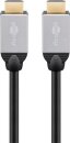 Goobay Kabel HDMI mit Metallstecker (2.0) 1m