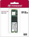 Transcend PCIe SSD 110S 512GB, M.2