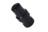 Alphacool Eiszapfen Schnellverschluss Stecker G1/4 IG - Deep Black