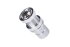 Alphacool Eiszapfen Schnellverschluss Stecker Schott G1/4 IG - Chrome