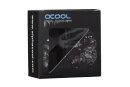 Alphacool Eiszapfen Schnellverschluss Stecker Schott G1/4 IG - Deep Black