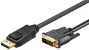 Goobay DVI-D &gt; DisplayPort Kabel 1m