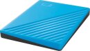 WD My Passport Portable Storage blau 4TB, USB 3.0