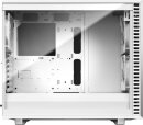 Fractal Design Define 7 Clear Tempered Glass White, schallgedämmt, Glasfenster