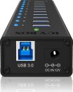 ICY BOX USB-Hub, 10x USB-A 3.0