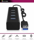 ICY BOX USB-Hub, 4x USB-A 3.0