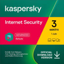 Kaspersky Internet Security, 3 User, 1 Jahr, ESD...