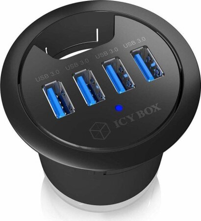 USB 3.0 HUB 4-Port zum Einbau (60mm)