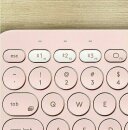 Logitech K380 Multi-Device Bluetooth Keyboard rosa, DE