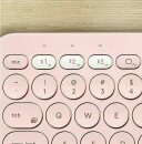 Logitech K380 Multi-Device Bluetooth Keyboard rosa, DE