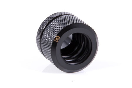 Alphacool Eiszapfen 14mm HardTube Anschraubtülle G1/4  - Deep Black
