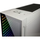 Inter-Tech X-908 Infi2 White, Glasfenster