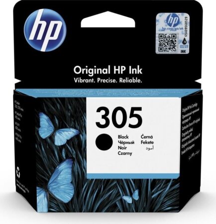 HP 305 Tintenpatrone schwarz