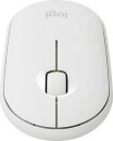 Logitech M350 Pebble Wireless Mouse weiß, USB/Bluetooth