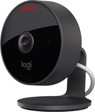 Logitech Circle View, kabelgebunden, grau
