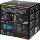 Arctic BioniX P120 ARGB, 120mm, 3er-Pack, LED-Steuerung, Fernbedienung