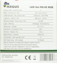 Inter-Tech Argus RS-06 RGB, 120mm, 3er-Pack, LED-Steuerung, Fernbedienung