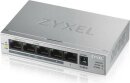 ZyXEL GS1000 Desktop Gigabit Switch, 5x RJ-45, PoE+