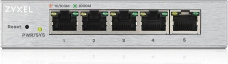 ZYXEL GS1200 Desktop Gigabit Smart Switch, 5x RJ-45