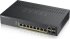 ZYXEL GS1920 Desktop Gigabit Smart Switch, 8x RJ-45, 2x RJ-45/SFP, PoE+, V2