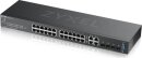 ZYXEL GS2220 Rackmount Gigabit Managed Switch, 24x RJ-45, 4x RJ-45/SFP