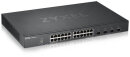 ZYXEL XGS1930 Rackmount Gigabit Smart Switch, 24x RJ-45, 4x SFP+, 375W PoE+