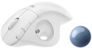Logitech Ergo M575 Wireless Trackball grauweiß, USB/Bluetooth