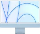 Apple iMac 24" Blau, Apple M1, 8 Core GPU, 8GB RAM,...
