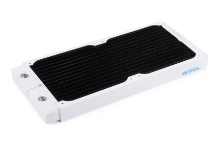 Alphacool NexXxoS ST30 Full Copper 280mm Radiator V.2 - White Special Edition PHT EOL