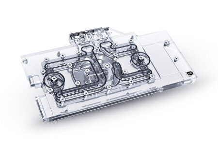 Alphacool Eisblock Aurora Acryl GPX-N RTX 3070 ROG Strix mit Backplate